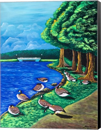 CANADIAN DUCK IN ARGYLE PARK (LIMITED EDITION only 50 copies)