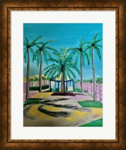 MIZNER PARK FRAMED PRINT- LIMITED EDITION