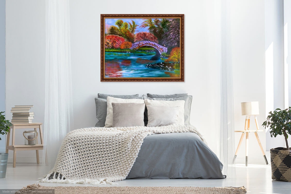 FALL IN CENTRAL PARK (LIMITED EDITION FRAMED CANVAS) - Image 7