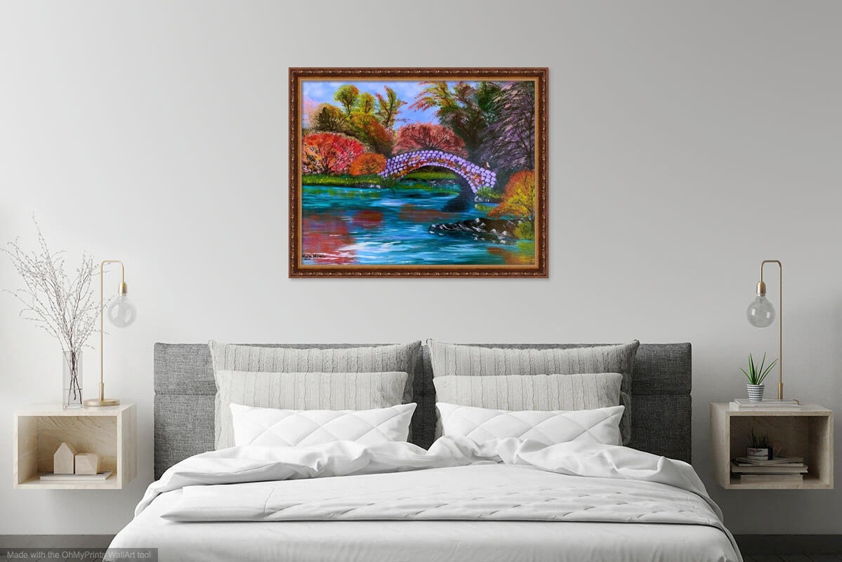 FALL IN CENTRAL PARK (LIMITED EDITION FRAMED CANVAS) - Image 6