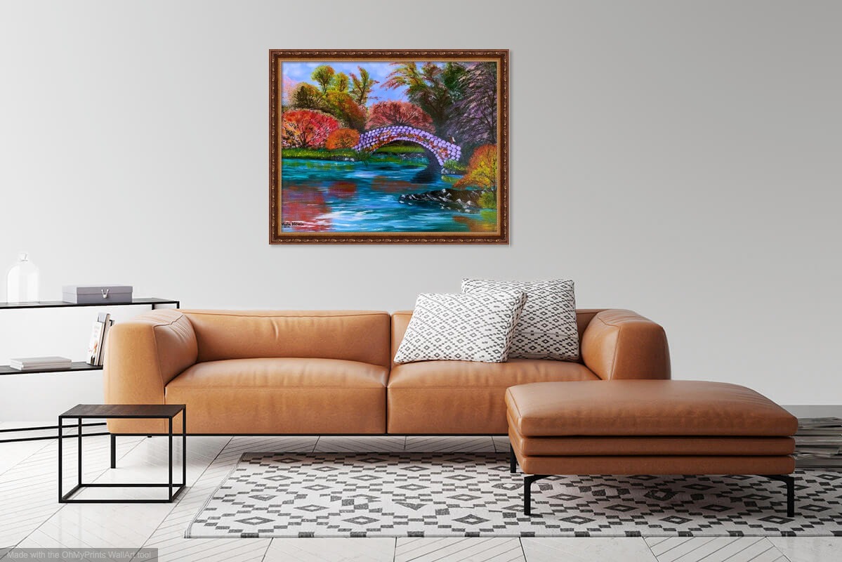FALL IN CENTRAL PARK (LIMITED EDITION FRAMED CANVAS) - Image 2
