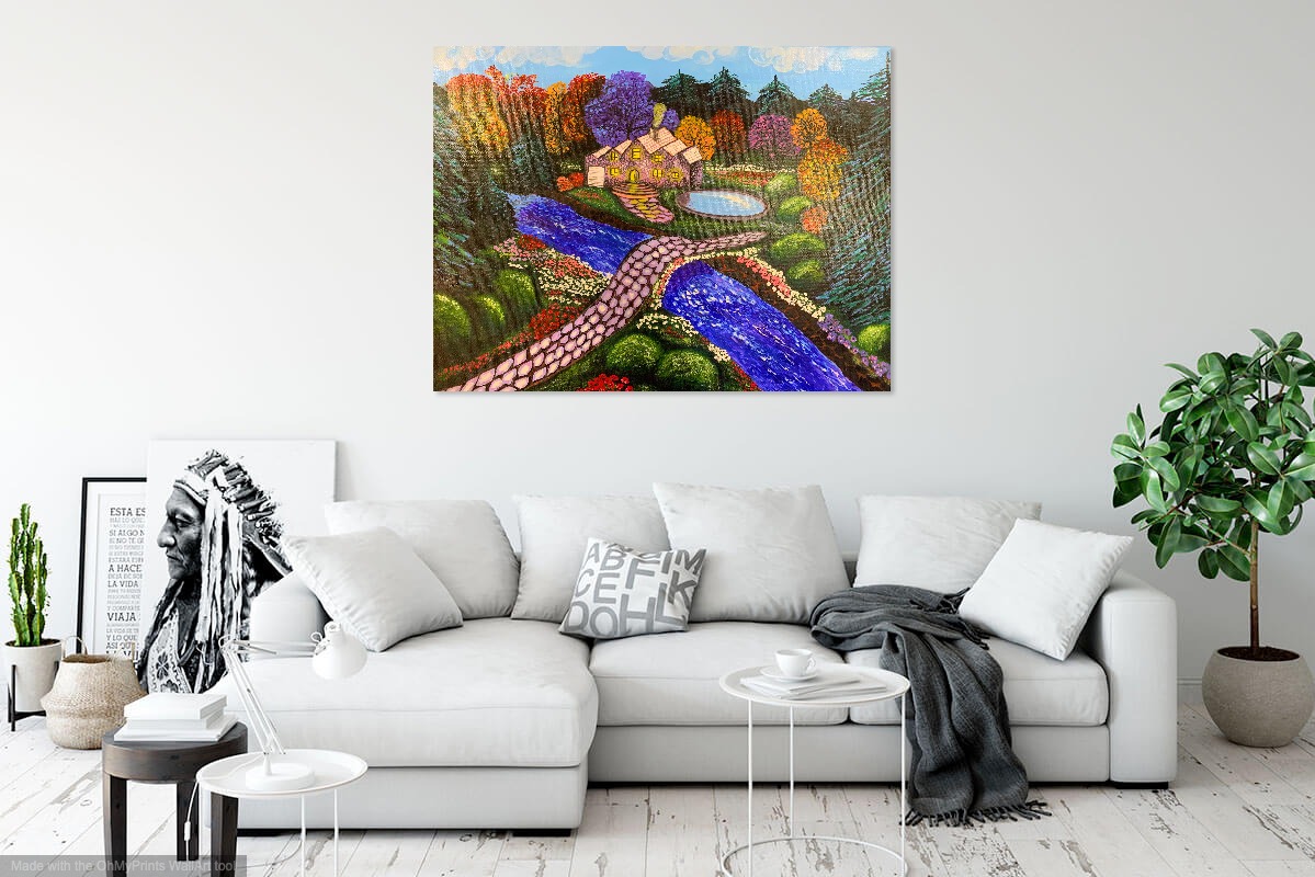 EVENING'S FAIRYTALE - LIMITED EDITION CANVAS ART PRINT - Image 2
