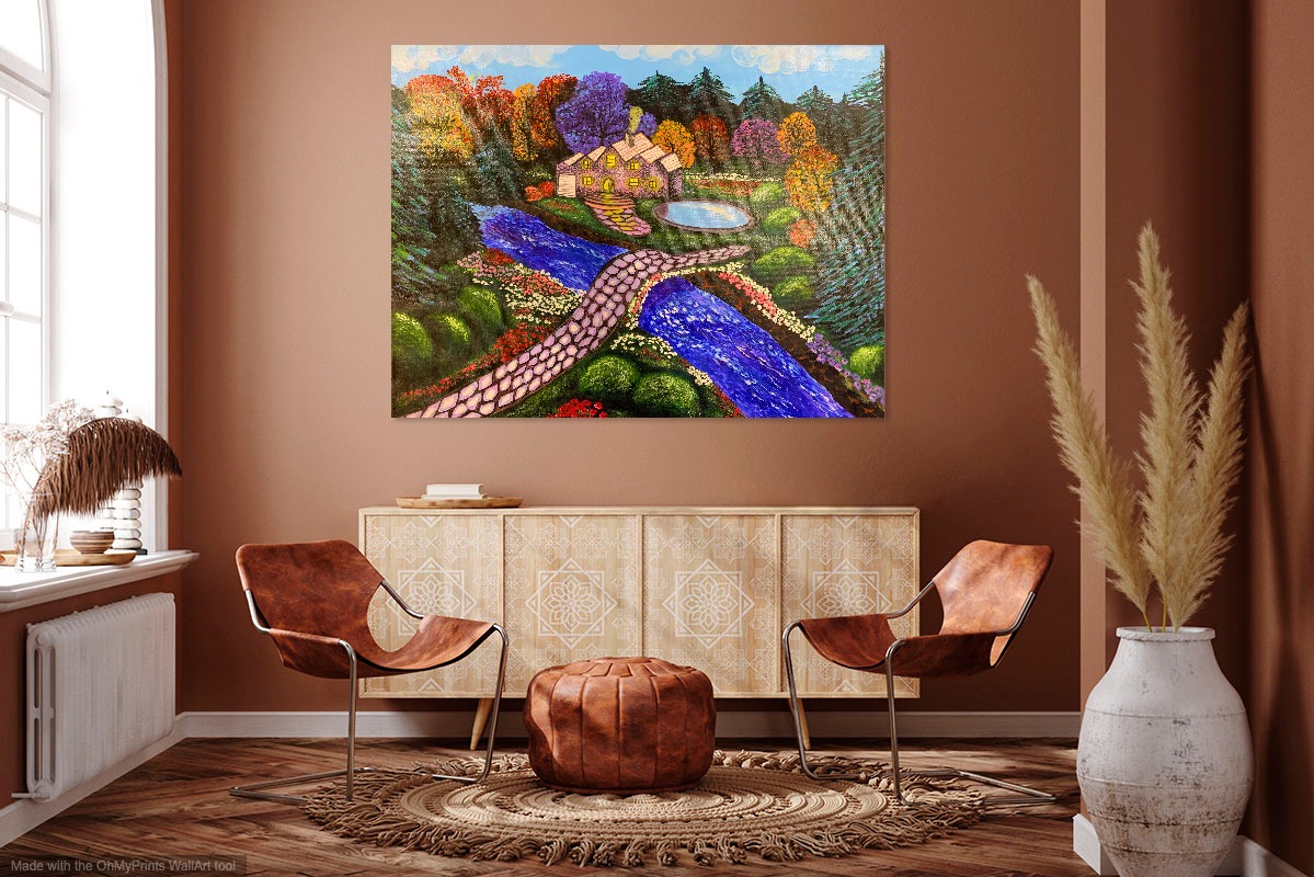 EVENING'S FAIRYTALE - LIMITED EDITION CANVAS ART PRINT - Image 3