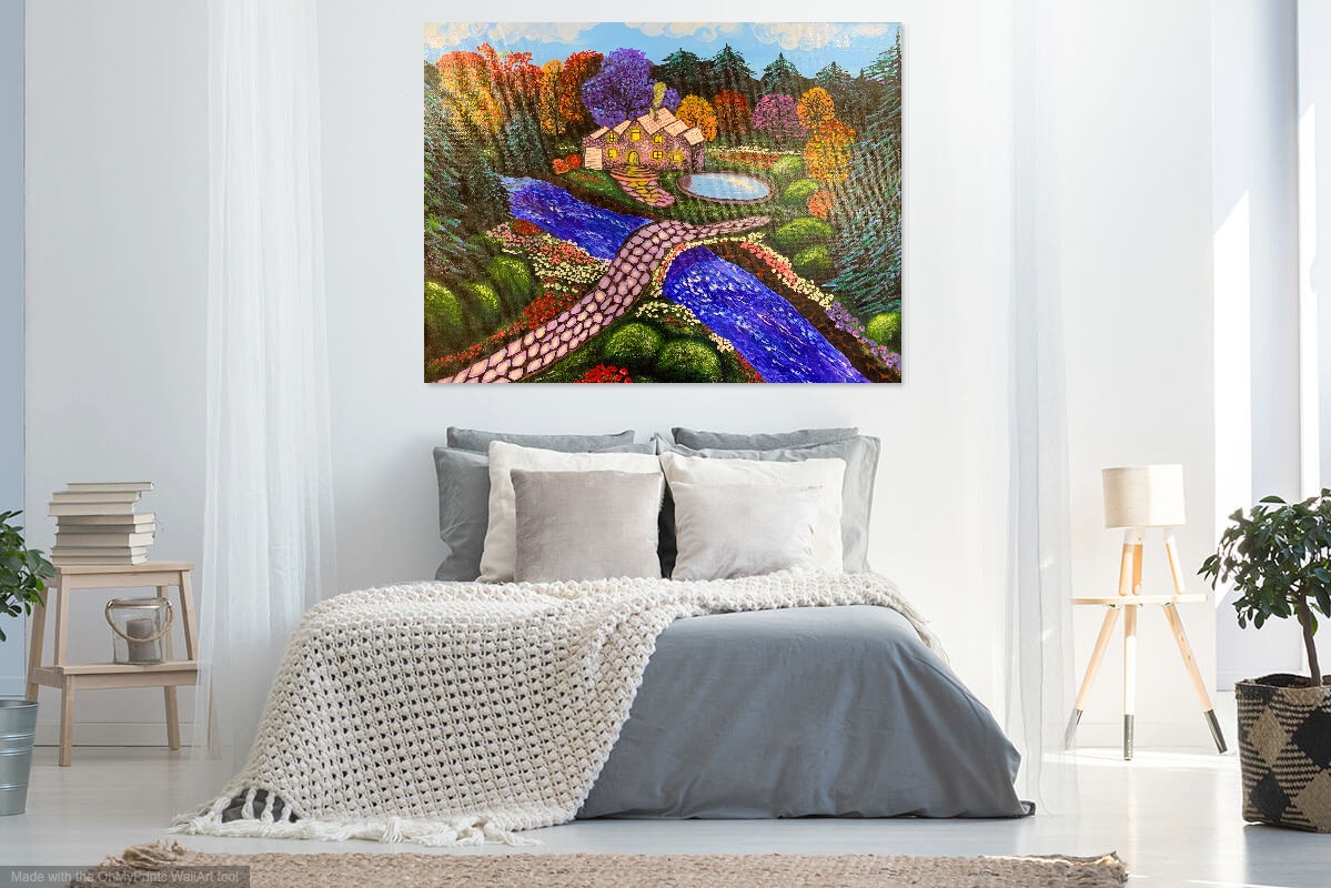 EVENING'S FAIRYTALE - LIMITED EDITION CANVAS ART PRINT - Image 4