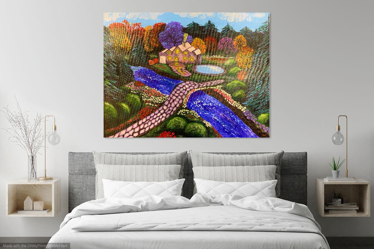 EVENING'S FAIRYTALE - LIMITED EDITION CANVAS ART PRINT - Image 5