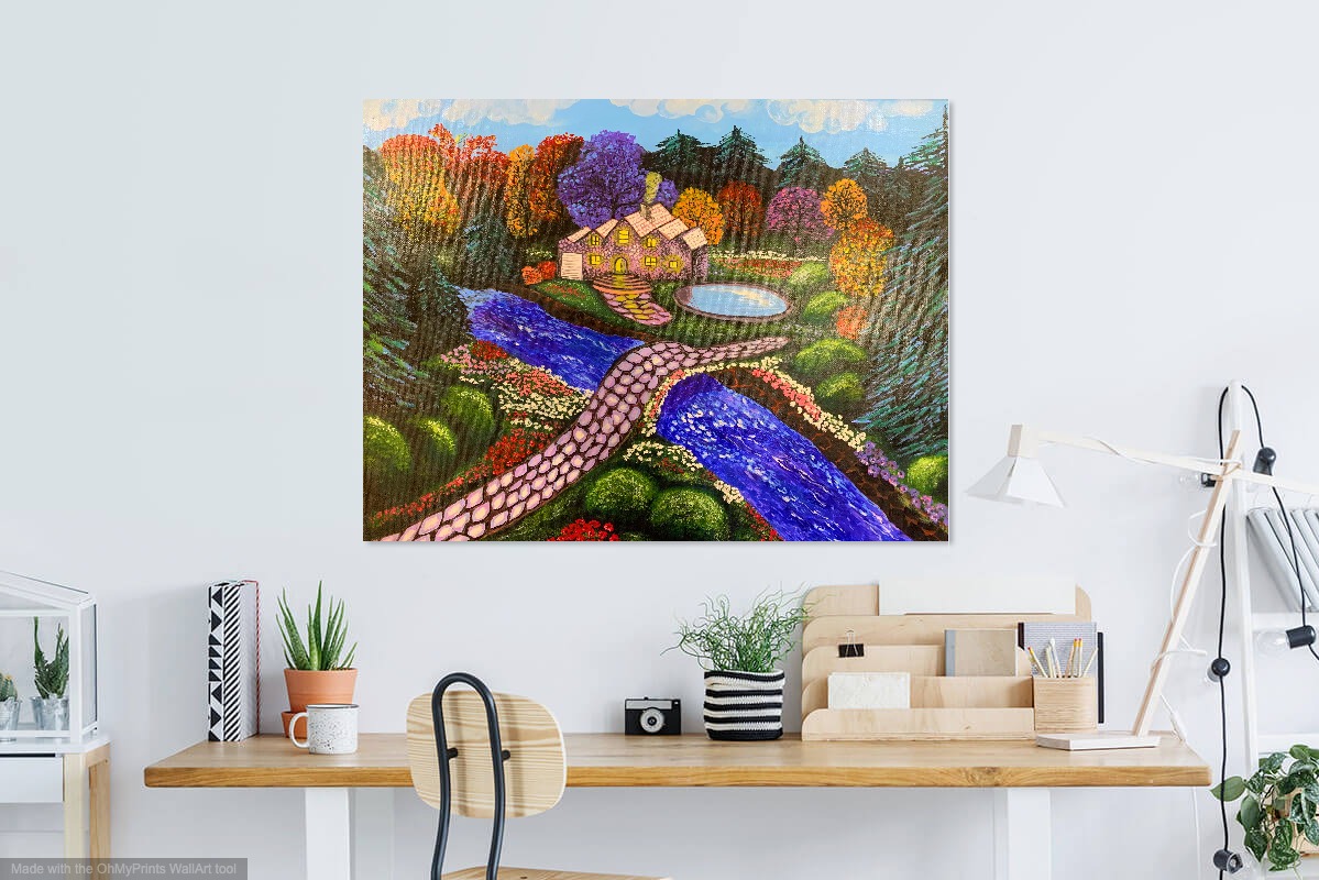 EVENING'S FAIRYTALE - LIMITED EDITION CANVAS ART PRINT - Image 6