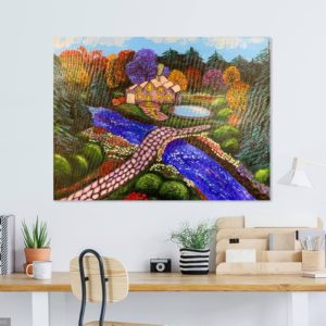 "Evening's Fairytale" - LIMITED EDITION CANVAS ART PRINT