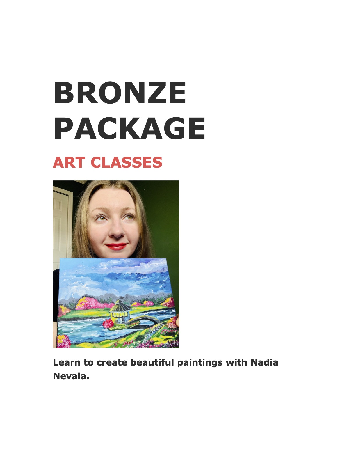Bronze Package Art Classes