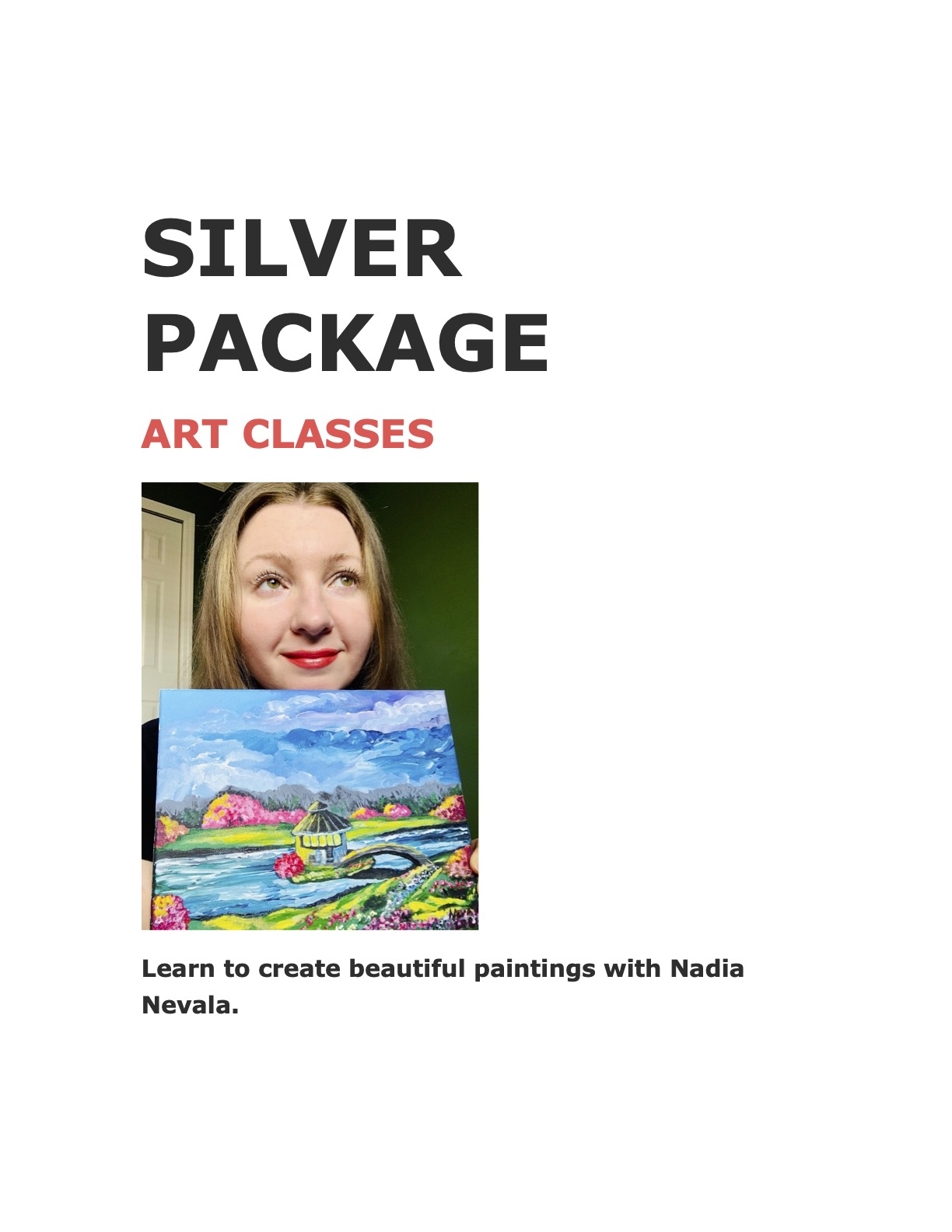 Silver Package Art Classes