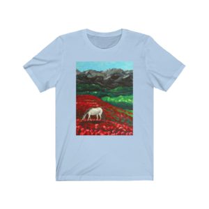 Unisex Jersey Short Sleeve Tee "Tulip Field"