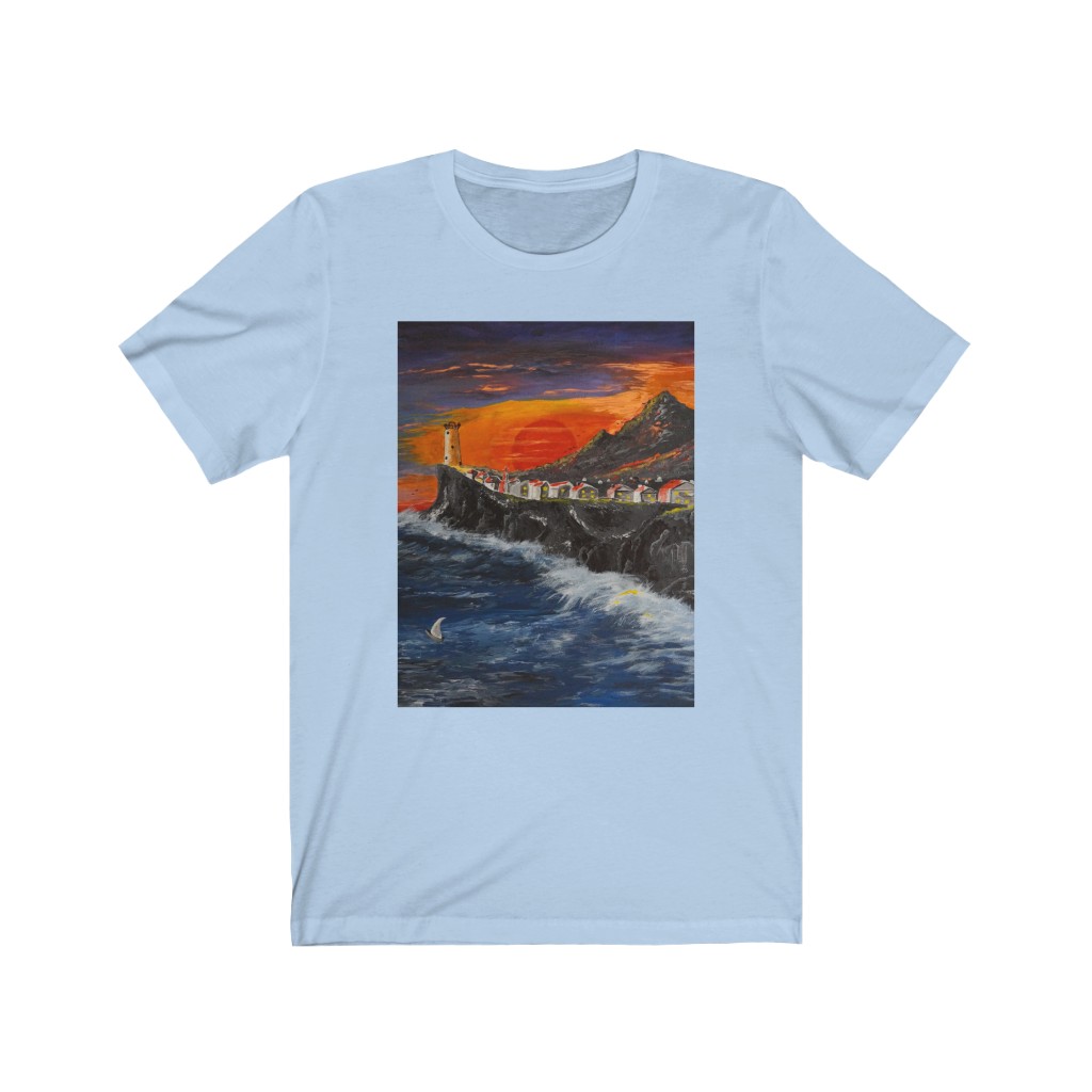 Unisex Jersey Short Sleeve Tee "Sundown Coast" - Image 12
