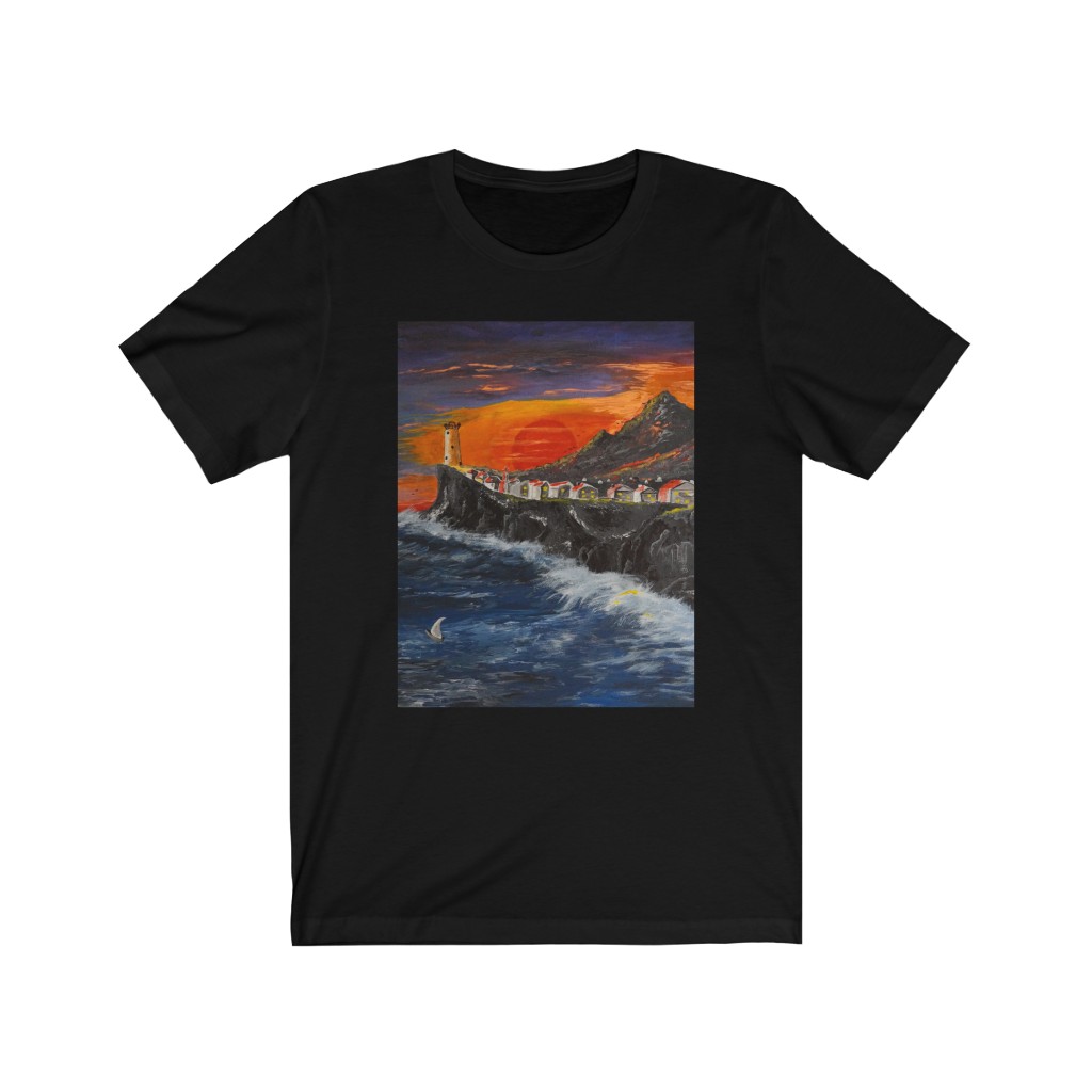 Unisex Jersey Short Sleeve Tee "Sundown Coast" - Image 5