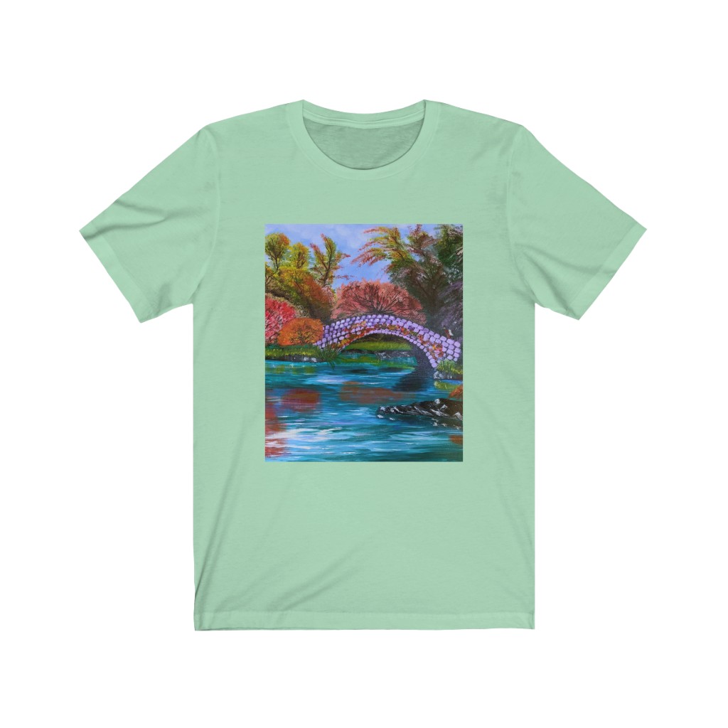 Unisex Jersey Short Sleeve Tee "Fall in Central Park"