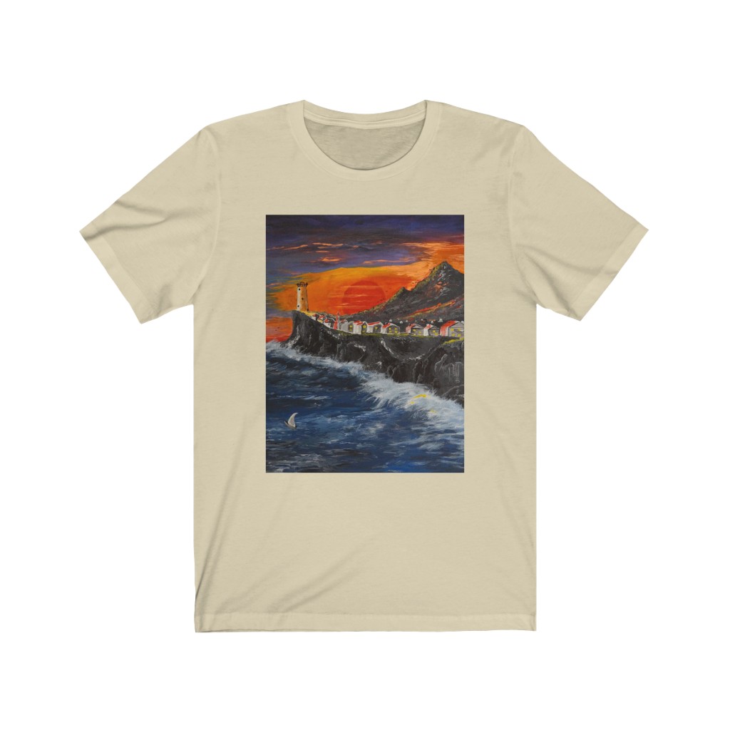 Unisex Jersey Short Sleeve Tee "Sundown Coast" - Image 7