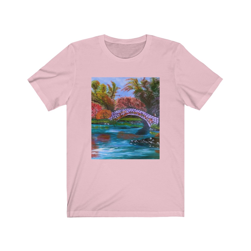Unisex Jersey Short Sleeve Tee "Fall in Central Park" - Image 14