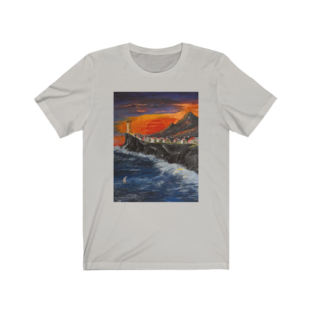 Unisex Jersey Short Sleeve Tee "Sundown Coast" - Image 6