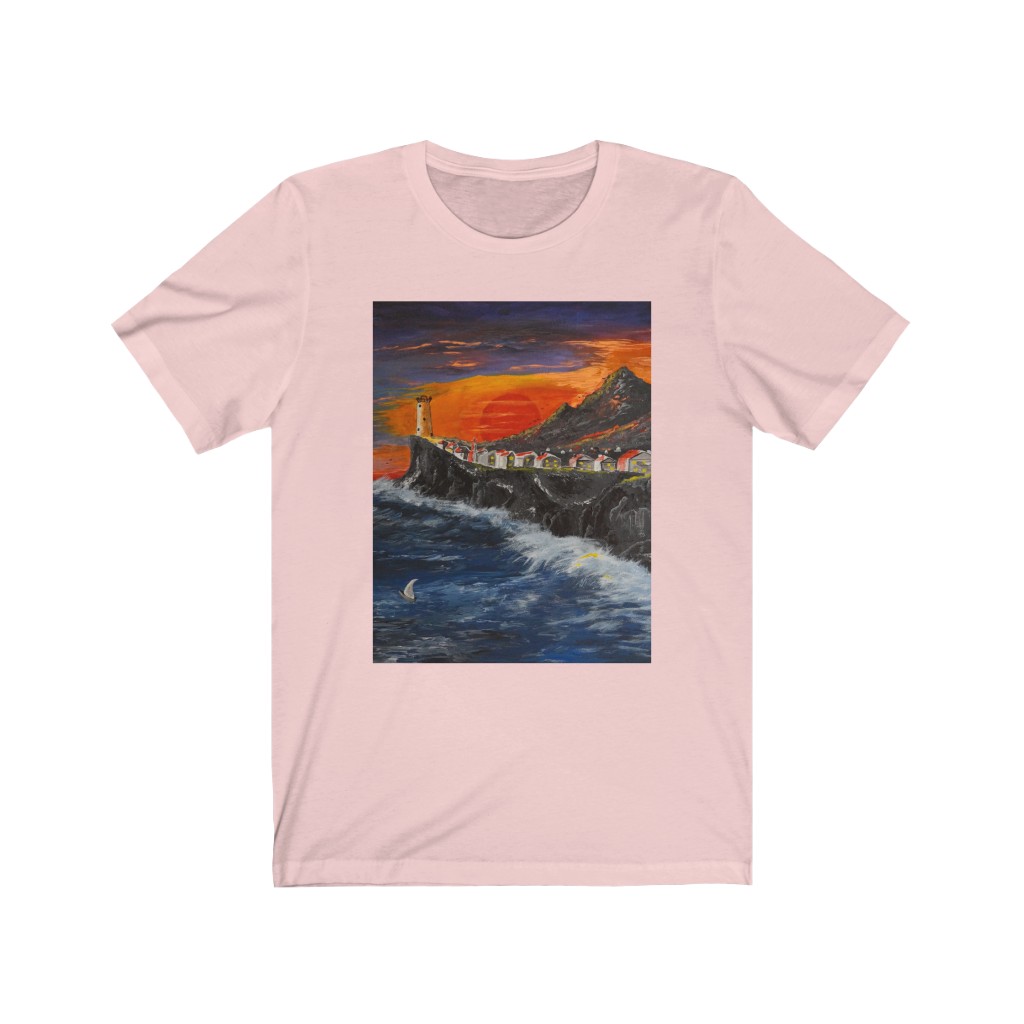 Unisex Jersey Short Sleeve Tee "Sundown Coast" - Image 4