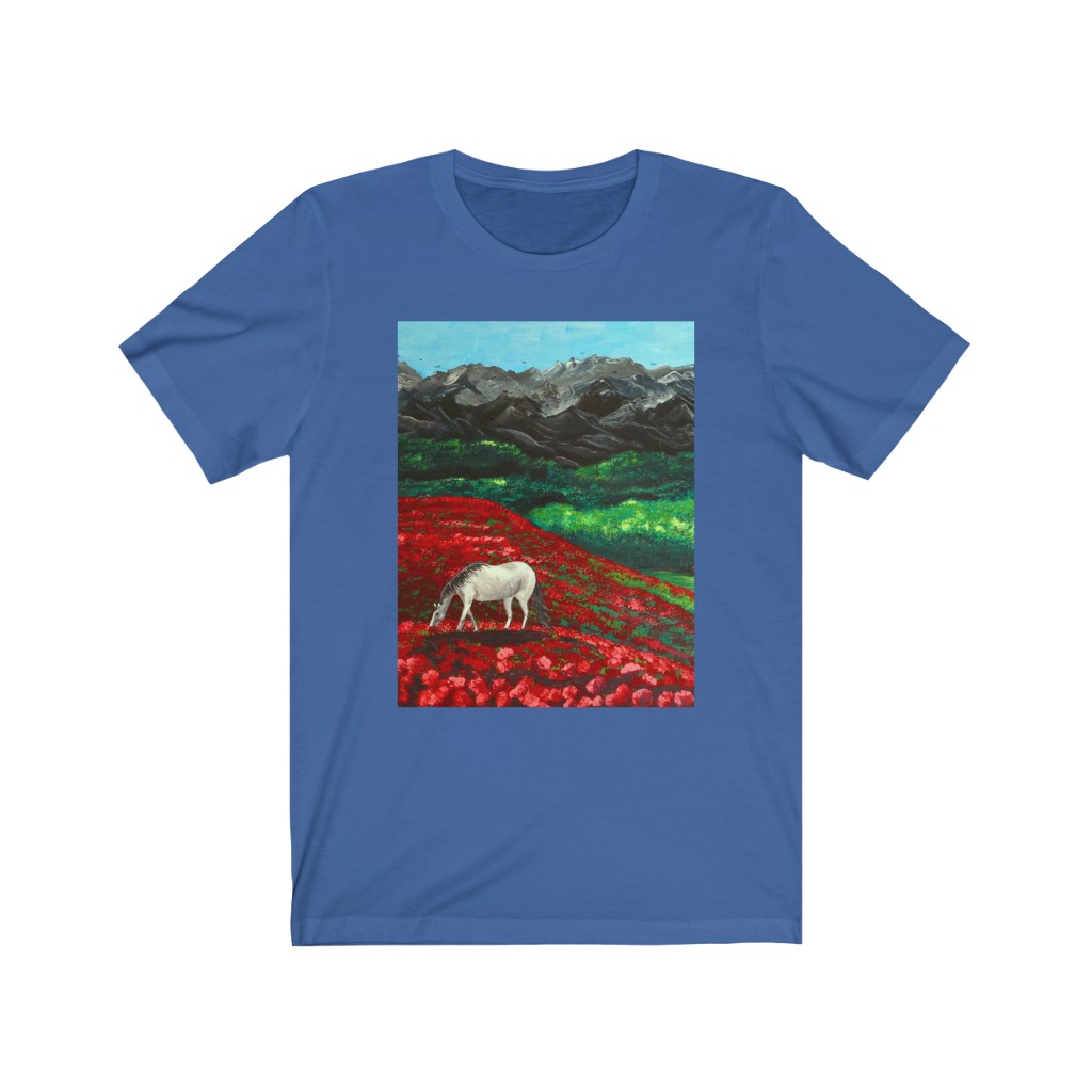 Unisex Jersey Short Sleeve Tee "Tulip Field" - Image 13