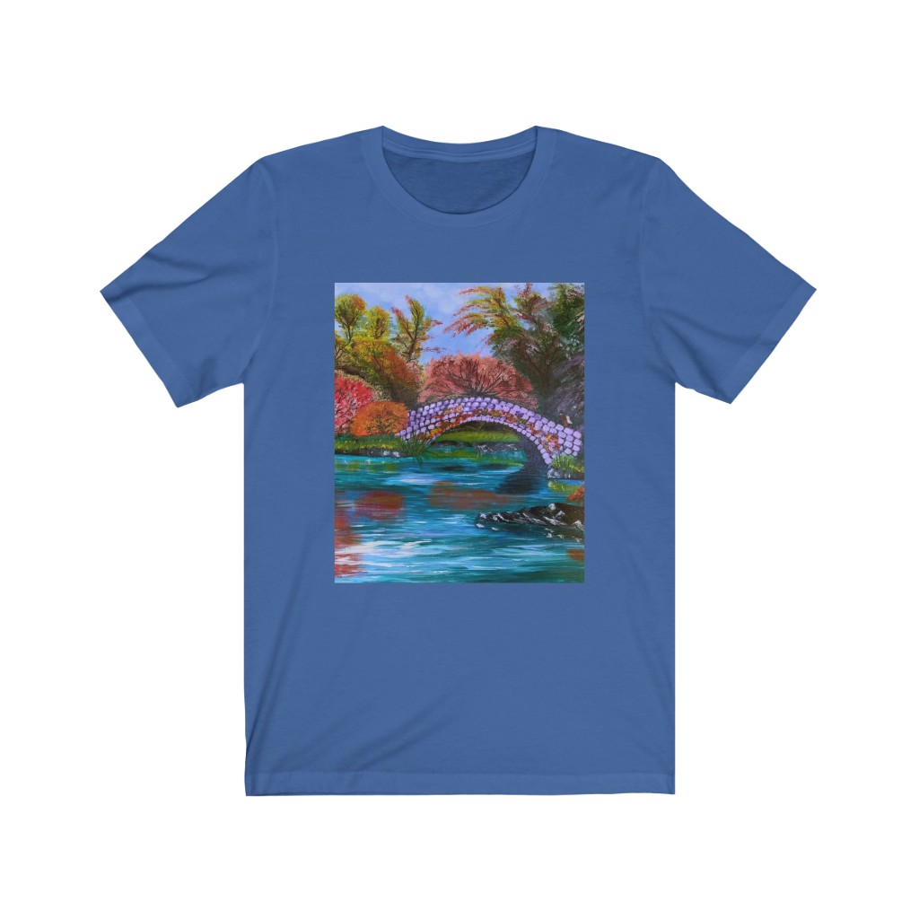 Unisex Jersey Short Sleeve Tee "Fall in Central Park" - Image 13