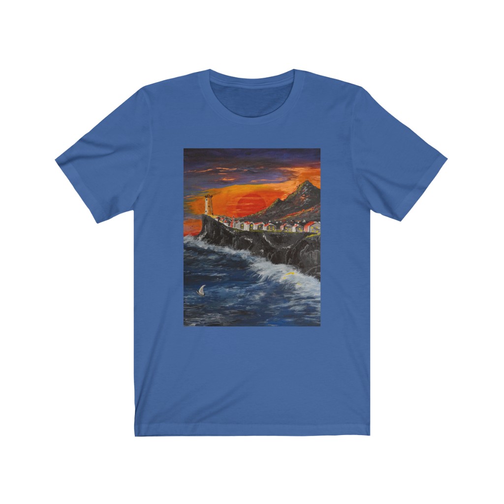 Unisex Jersey Short Sleeve Tee "Sundown Coast" - Image 13