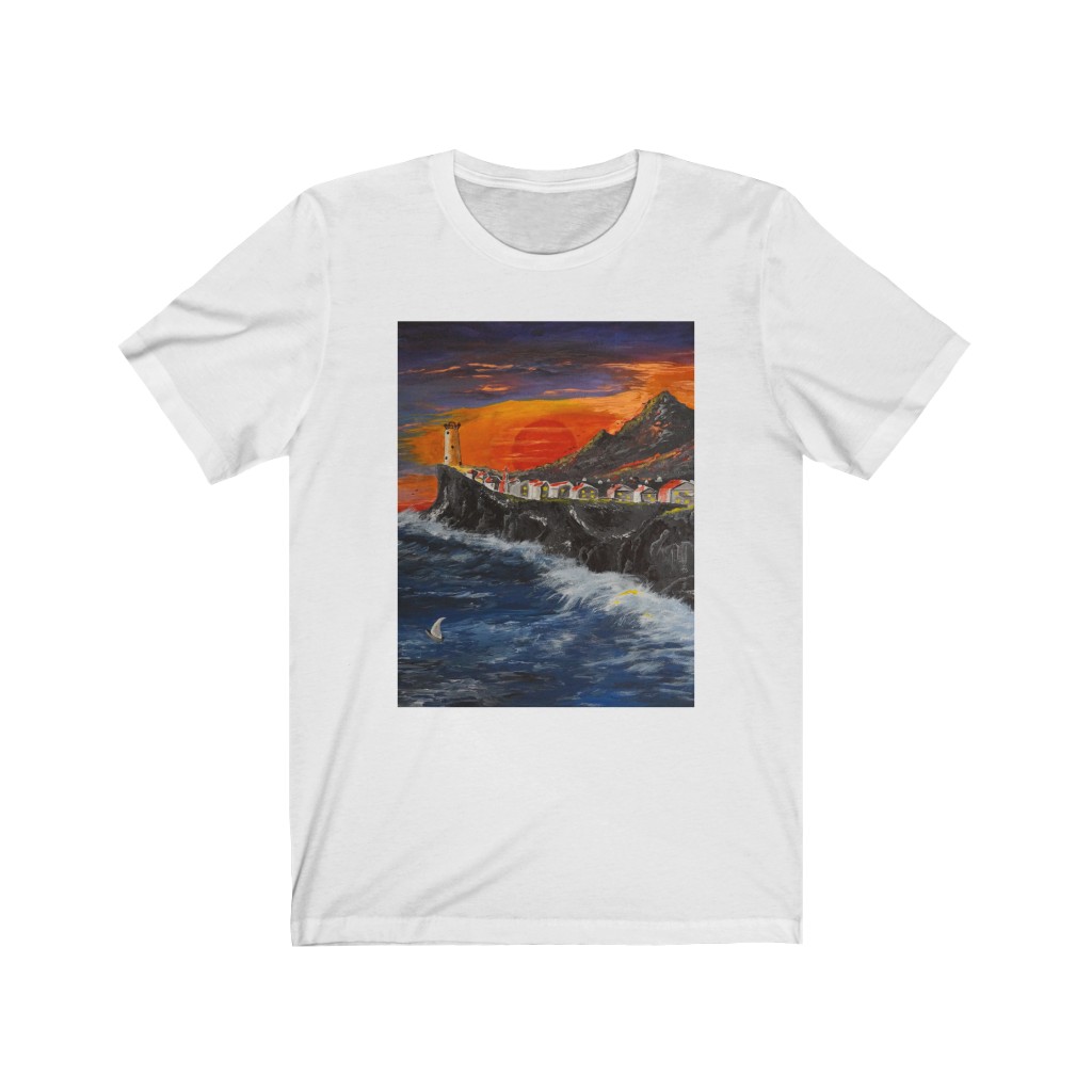 Unisex Jersey Short Sleeve Tee "Sundown Coast" - Image 2