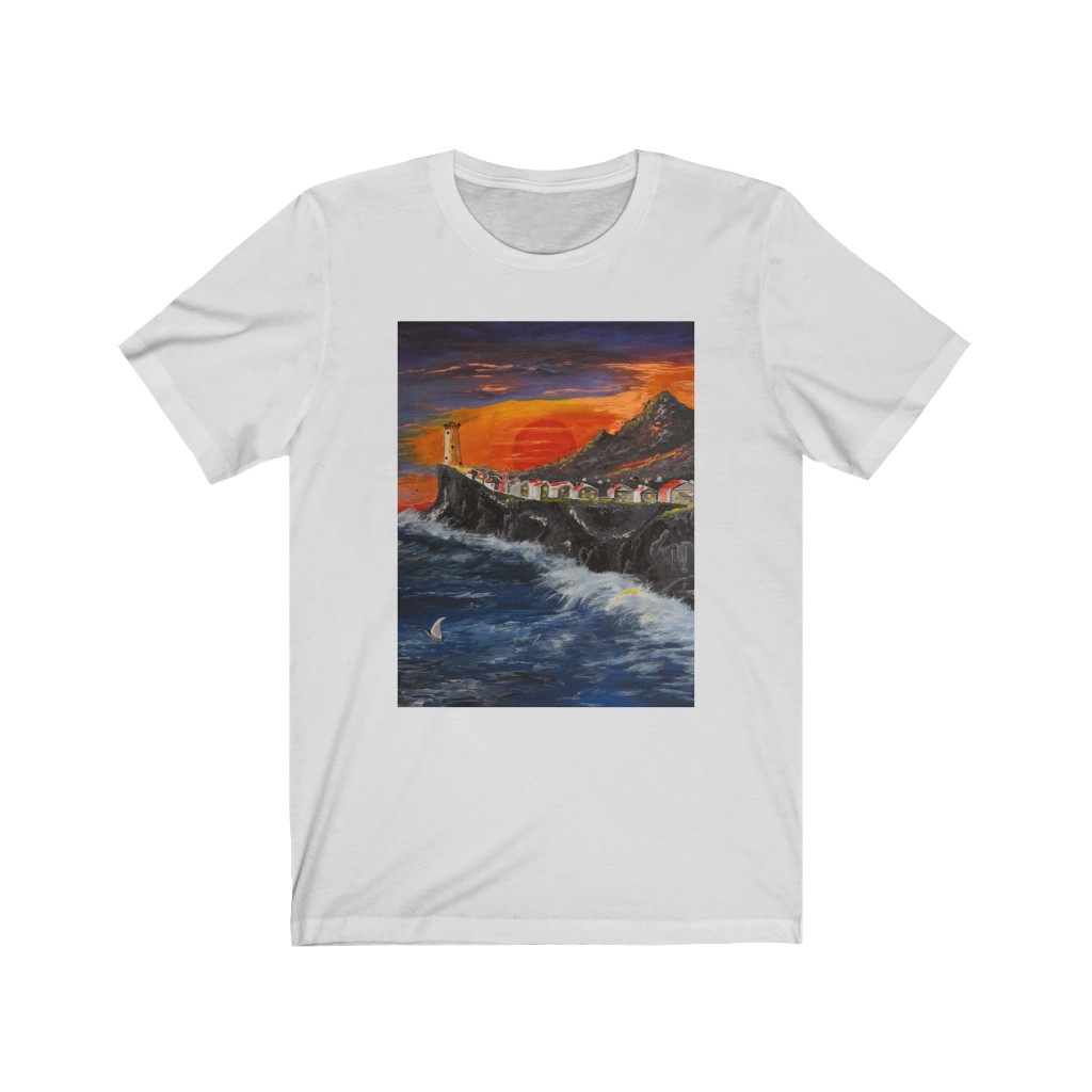Unisex Jersey Short Sleeve Tee "Sundown Coast" - Image 3