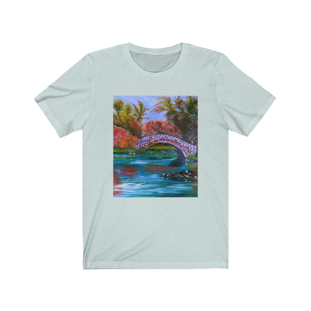 Unisex Jersey Short Sleeve Tee "Fall in Central Park" - Image 10