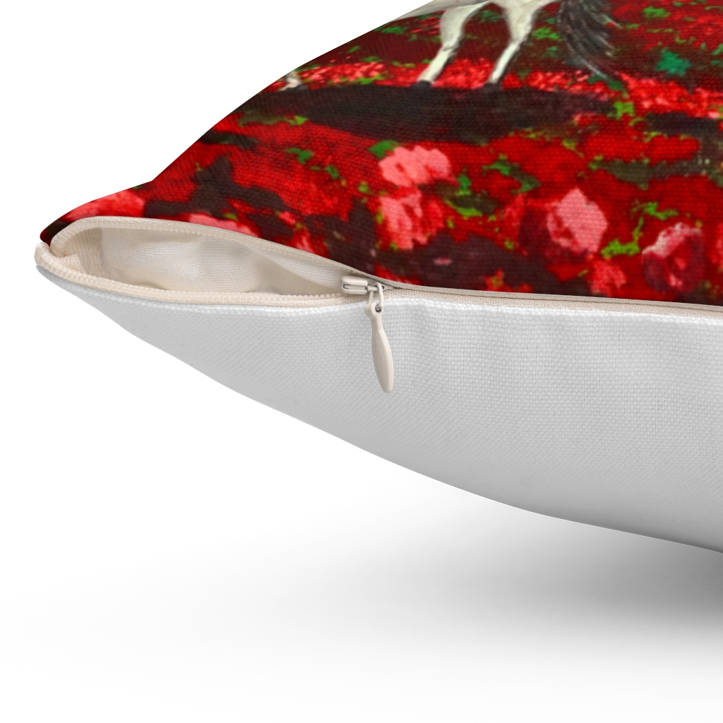 Spun Polyester Square Pillow - Image 2