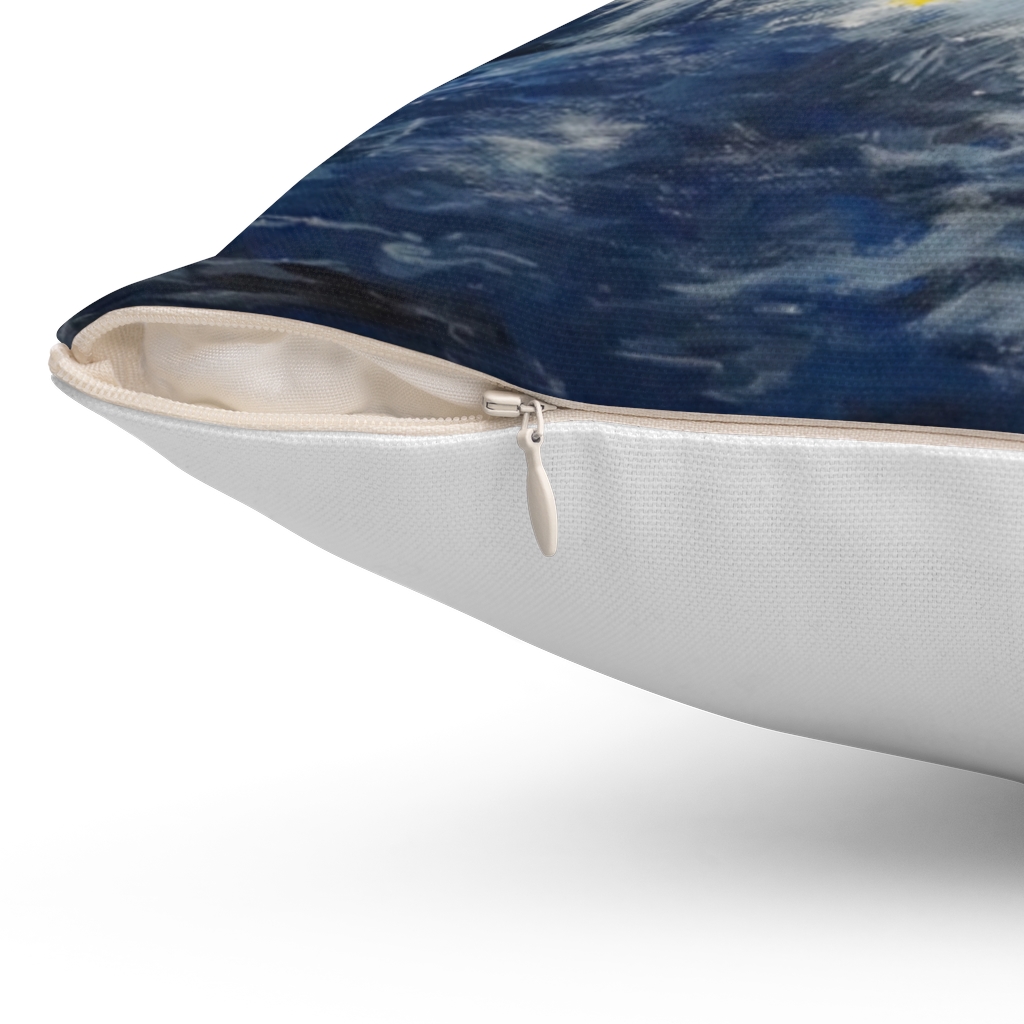 Spun Polyester Square Pillow - Image 2