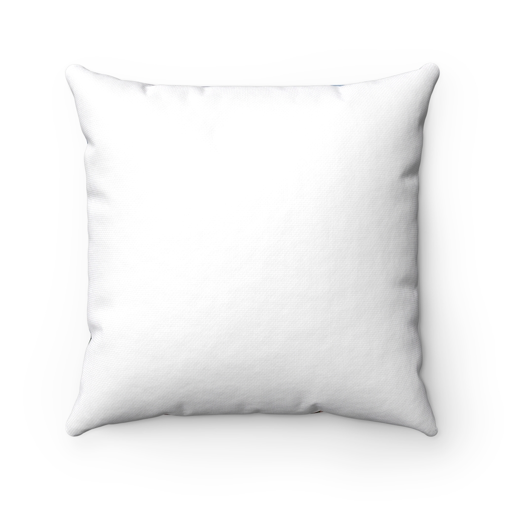 Spun Polyester Square Pillow "Spring in Byron Lake Park" - Image 3