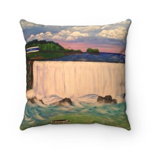 Spun Polyester Square Pillow