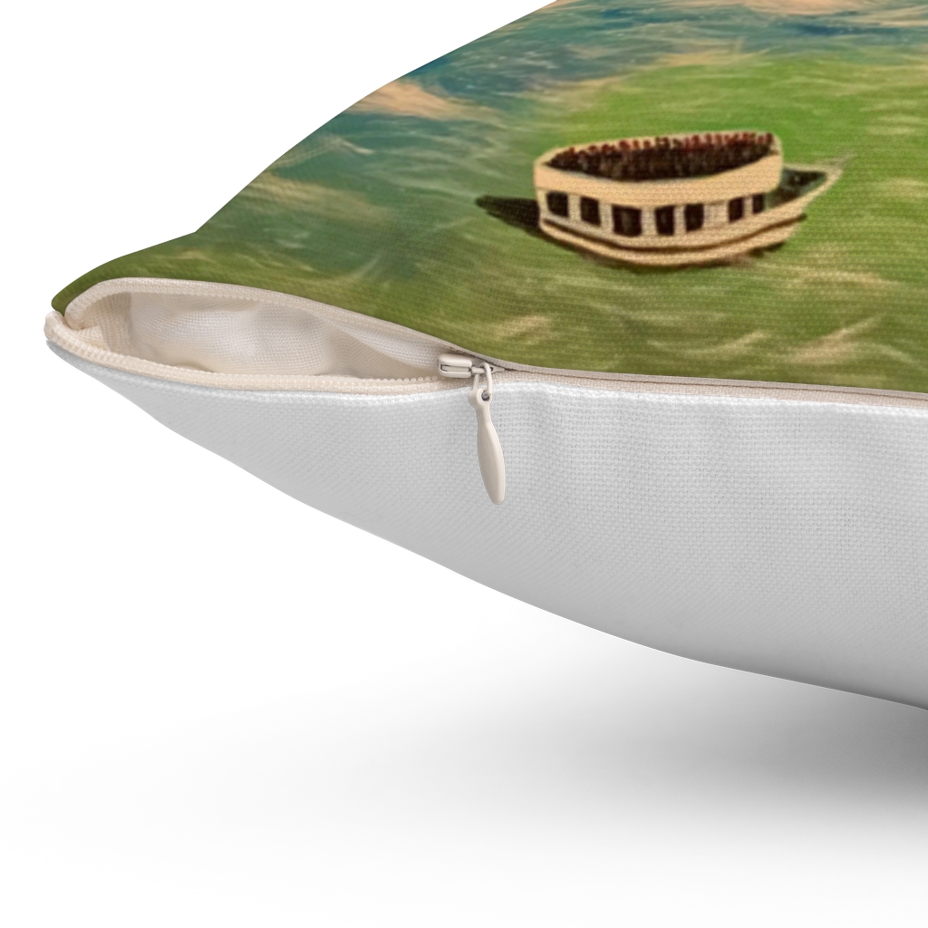 Spun Polyester Square Pillow - Image 2