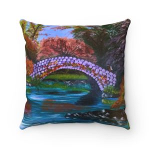Spun Polyester Square Pillow