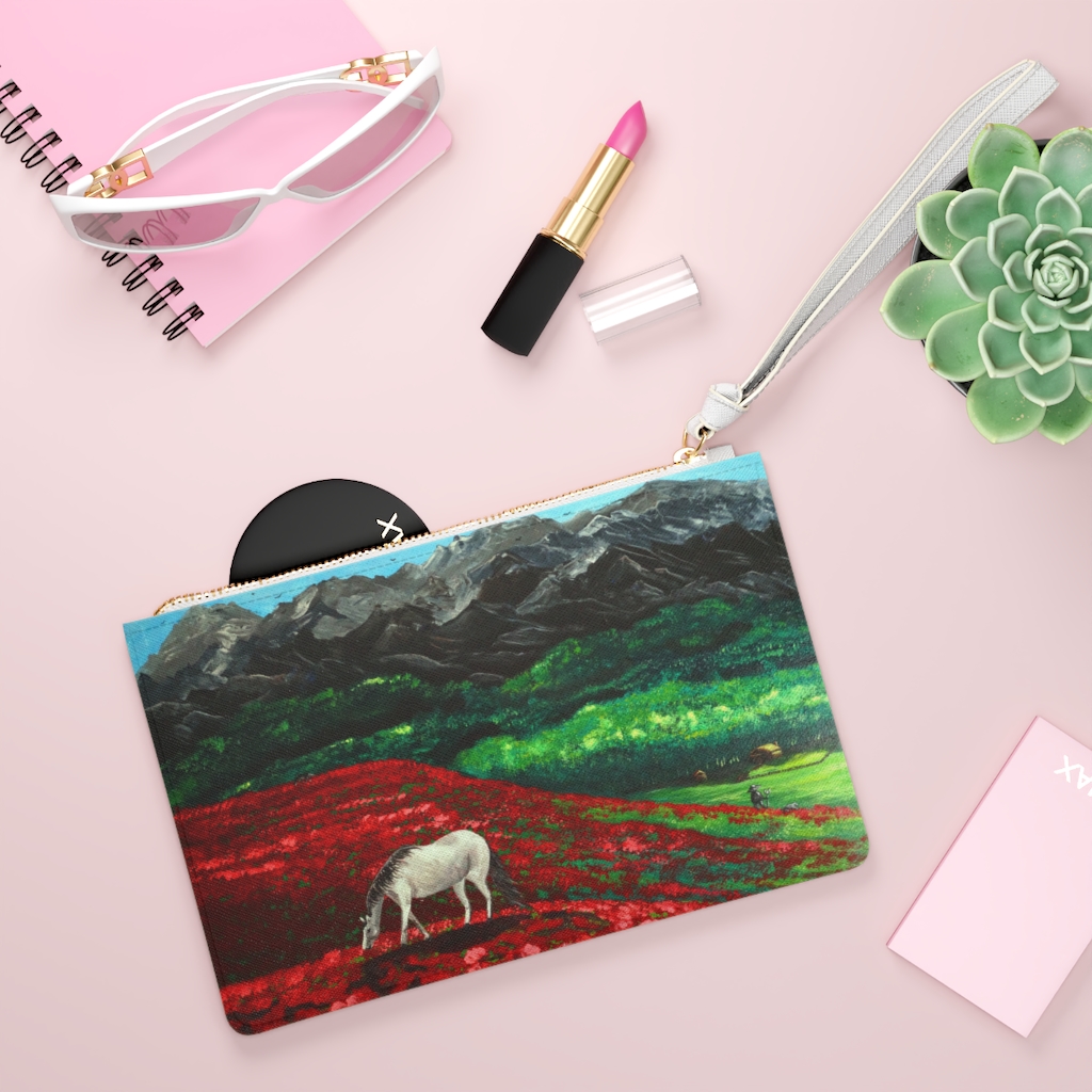 Clutch Bag "Tulip Field"