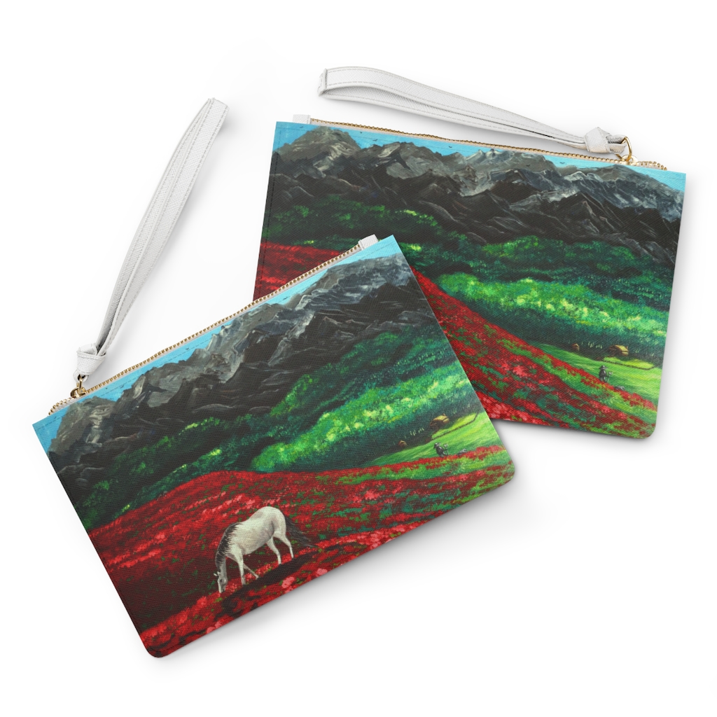 Clutch Bag "Tulip Field" - Image 4