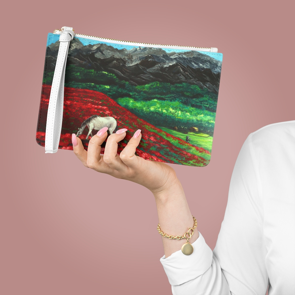 Clutch Bag "Tulip Field" - Image 5
