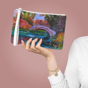 Clutch Bag "Fall in Central park"