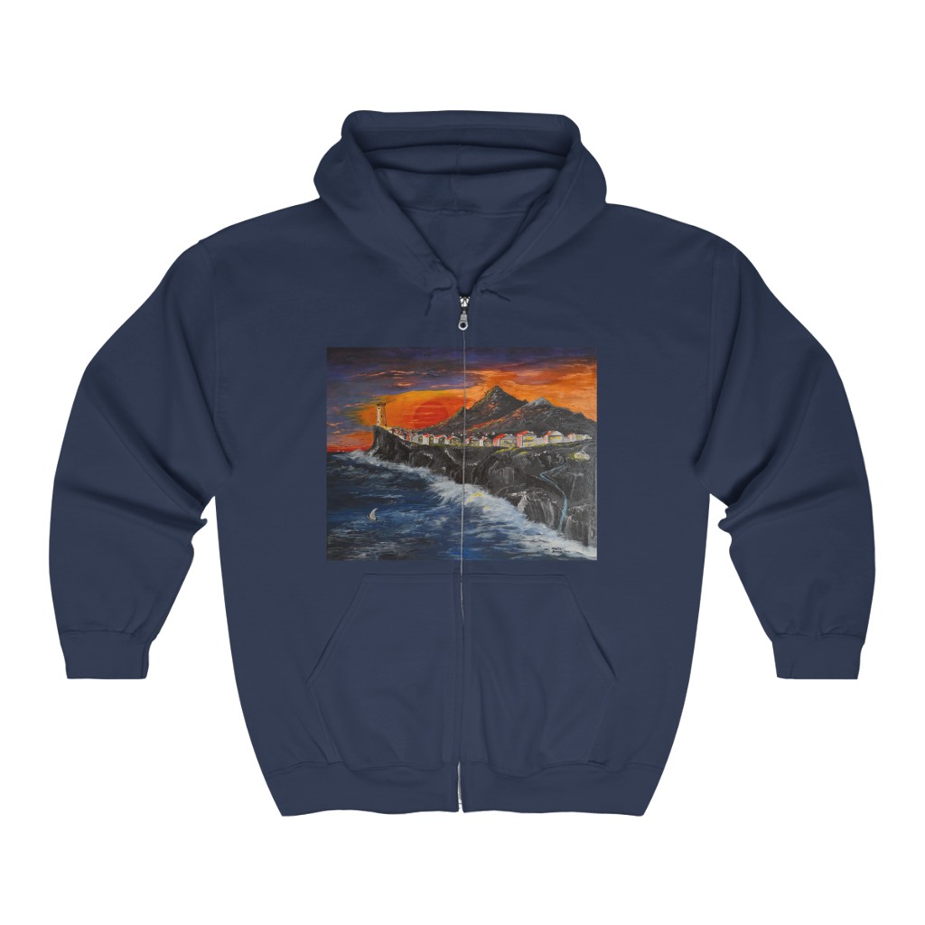 Unisex Heavy Blend™ Full Zip Hooded Sweatshirt - Image 4