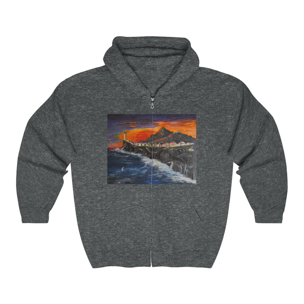 Unisex Heavy Blend™ Full Zip Hooded Sweatshirt - Image 3