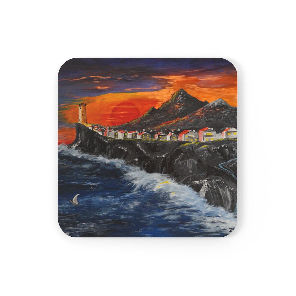 Sunset Coast-Corkwood Coaster Set - Image 2
