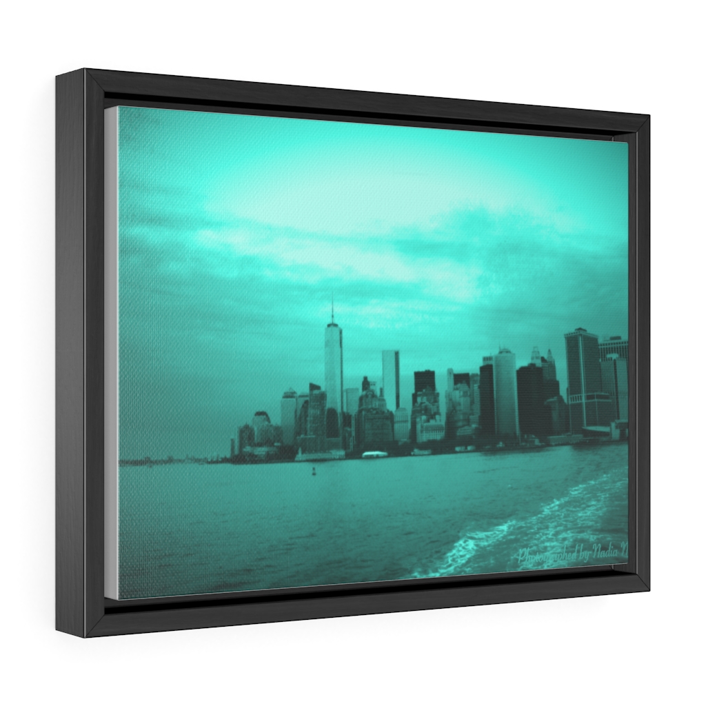 New York City Skyline by Nadia Nevala Gallery Canvas Wraps, Horizontal Frame - Image 2