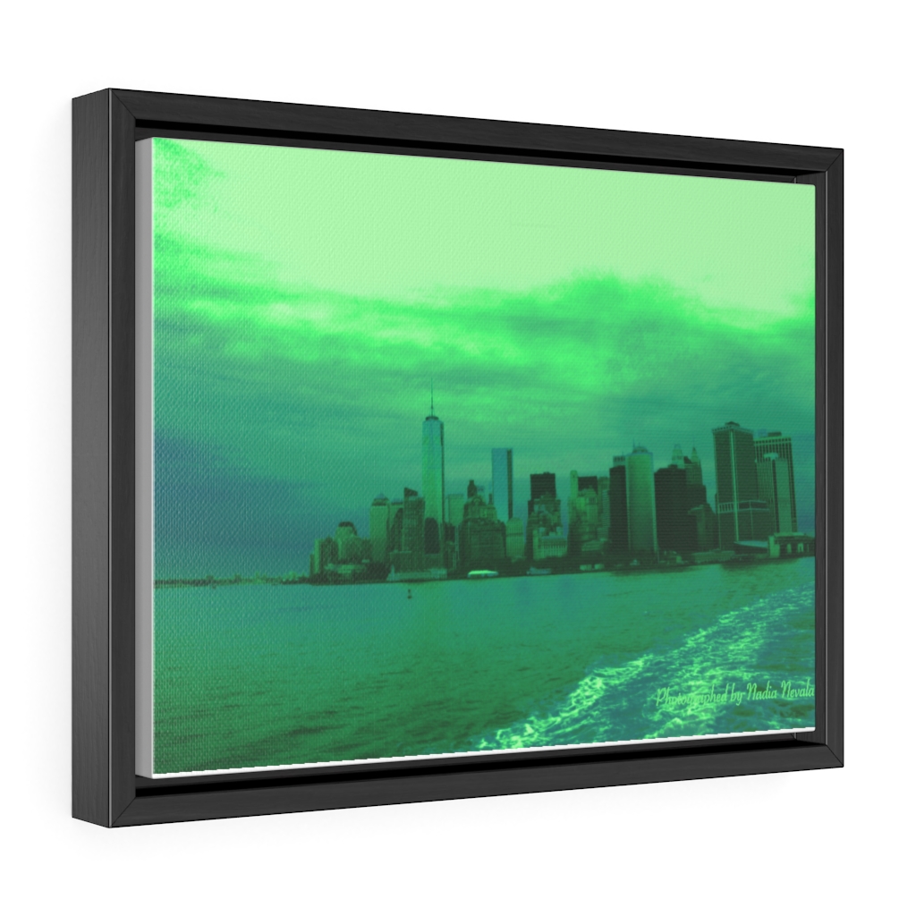 New York City Skyline by Nadia Nevala Gallery Canvas Wraps, Horizontal Frame - Image 2