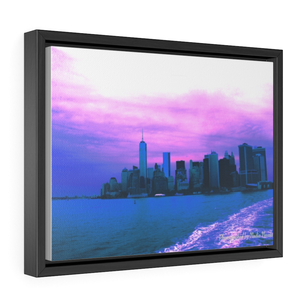 New York City Skyline by Nadia Nevala Gallery Canvas Wraps, Horizontal Frame - Image 2