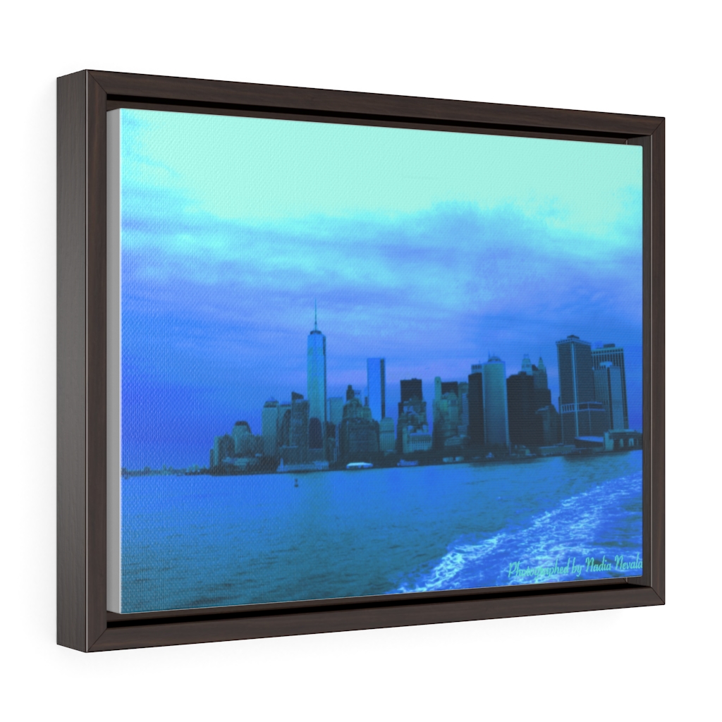 New York City Skyline by Nadia Nevala Gallery Canvas Wraps, Horizontal Frame - Image 3