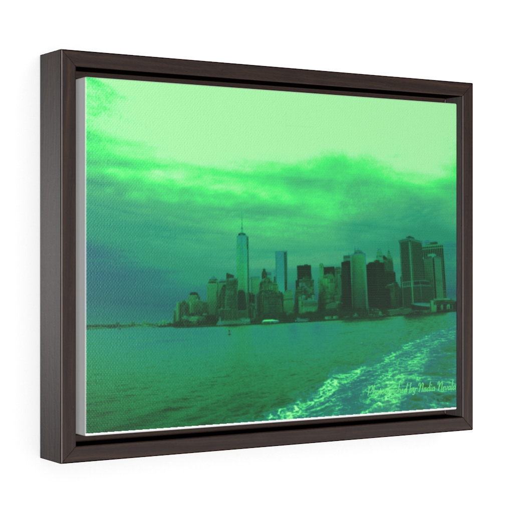 New York City Skyline by Nadia Nevala Gallery Canvas Wraps, Horizontal Frame - Image 3