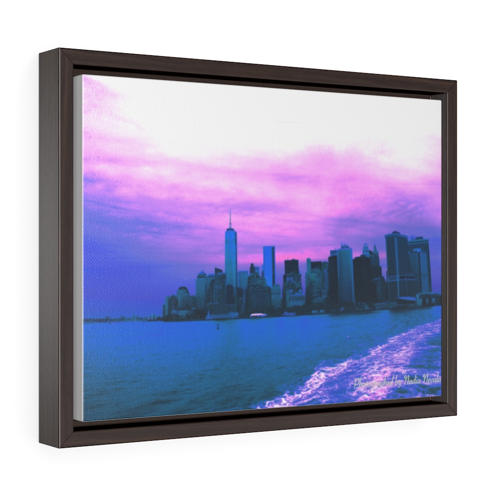 New York City Skyline by Nadia Nevala Gallery Canvas Wraps, Horizontal Frame - Image 3