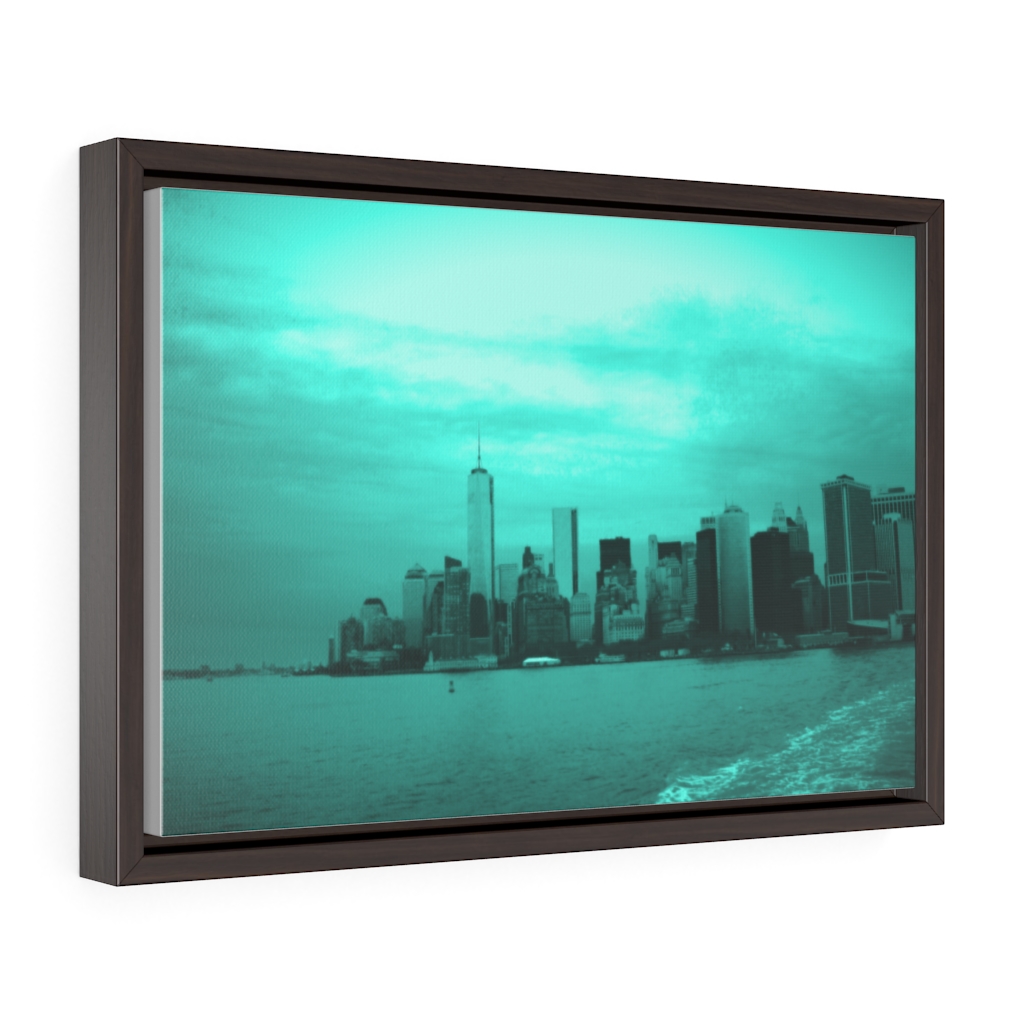 New York City Skyline by Nadia Nevala Gallery Canvas Wraps, Horizontal Frame
