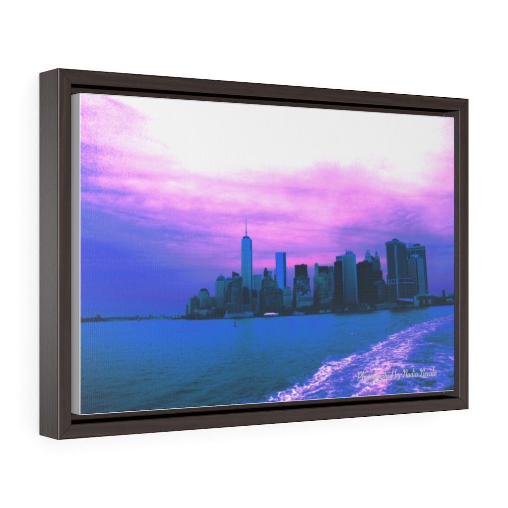 New York City Skyline by Nadia Nevala Gallery Canvas Wraps, Horizontal Frame - Image 5