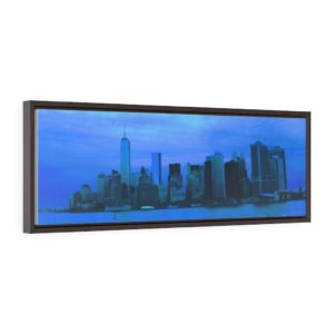 New York City Skyline by Nadia Nevala Gallery Canvas Wraps, Horizontal Frame