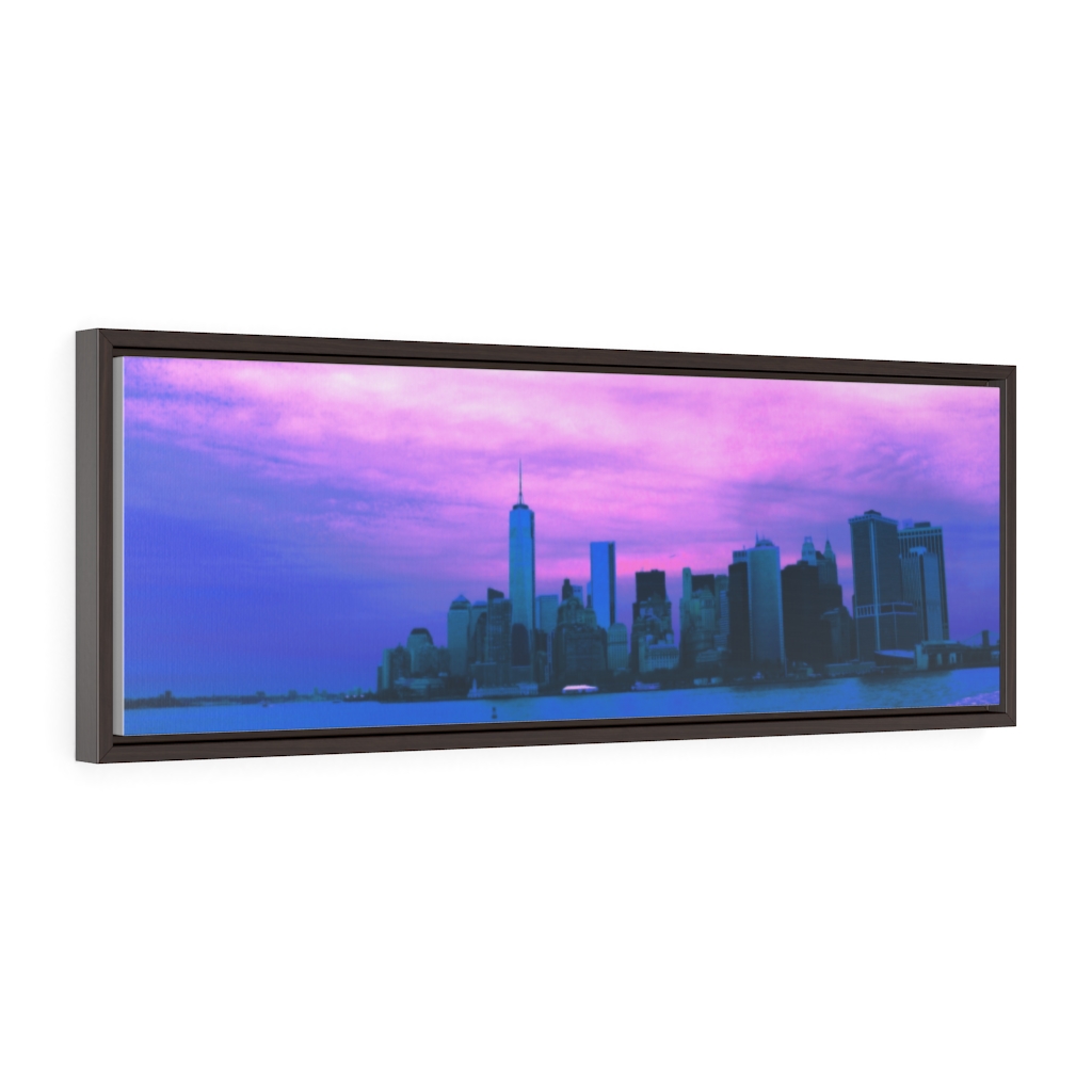 New York City Skyline by Nadia Nevala Gallery Canvas Wraps, Horizontal Frame